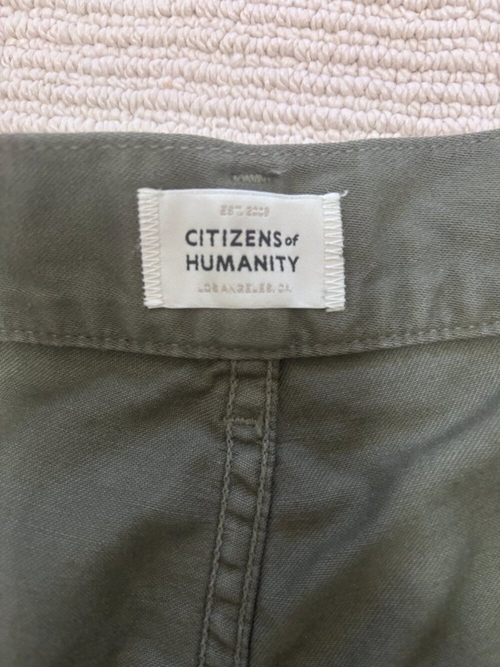 Citizens of Humanity Marcelle Cargo Pants Olive Size 27 Read Description - Picture 8 of 10